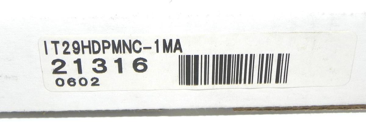 Used NIB BANNER ENGINEERING IT29HDPMNC-1MA FIBER OPTIC CABLE IT29HDPMNC1MA