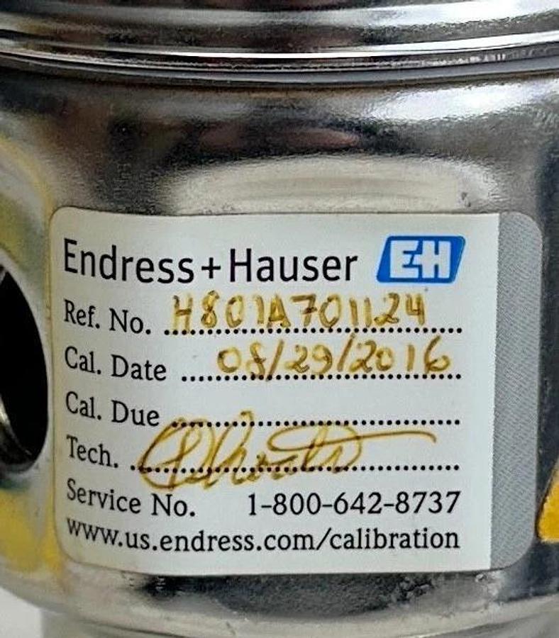 Refurbished ENDRESS+HAUSER FMB50-16R2/0 / FMB50-AA22QA1HGAUPJB3U Deltapilot M HART REPAIRED