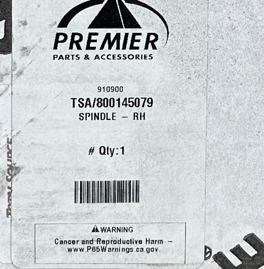 NEW TOTAL SOURCE TSA/800145079 / 800145079 SPINDLE RH OEM