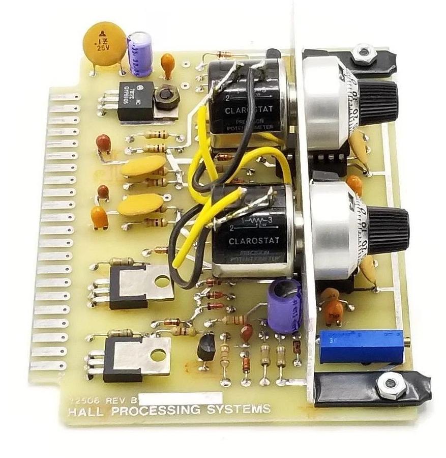 Used HALL PROCESSING SYSTEMS 32506 BOARD, REV. B, 32406, 13038
