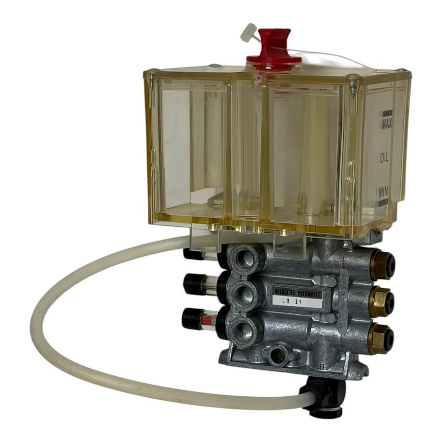 Hoerbiger Pneumatic LB 31 Oilfit Injection Lubricator 3-Way System Matrix