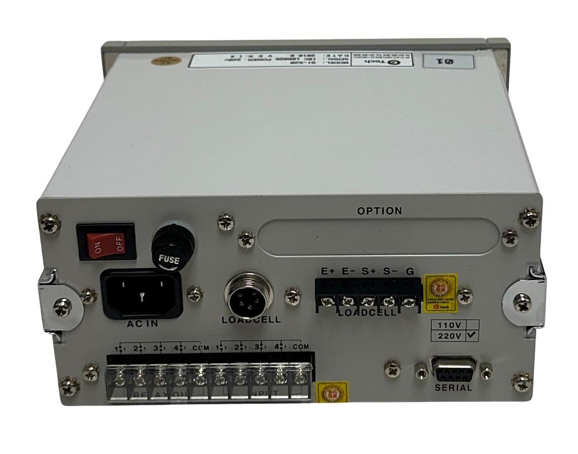 Used G TECH GI-520 / GI520 WEIGHING INDICATOR CONTROLLER 220V VER. 1.4 OEM NSNP