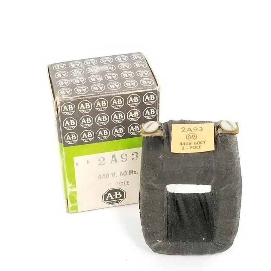 Used NIB ALLEN BRADLEY 2A93 COIL 440V 60HZ, 2-POLE