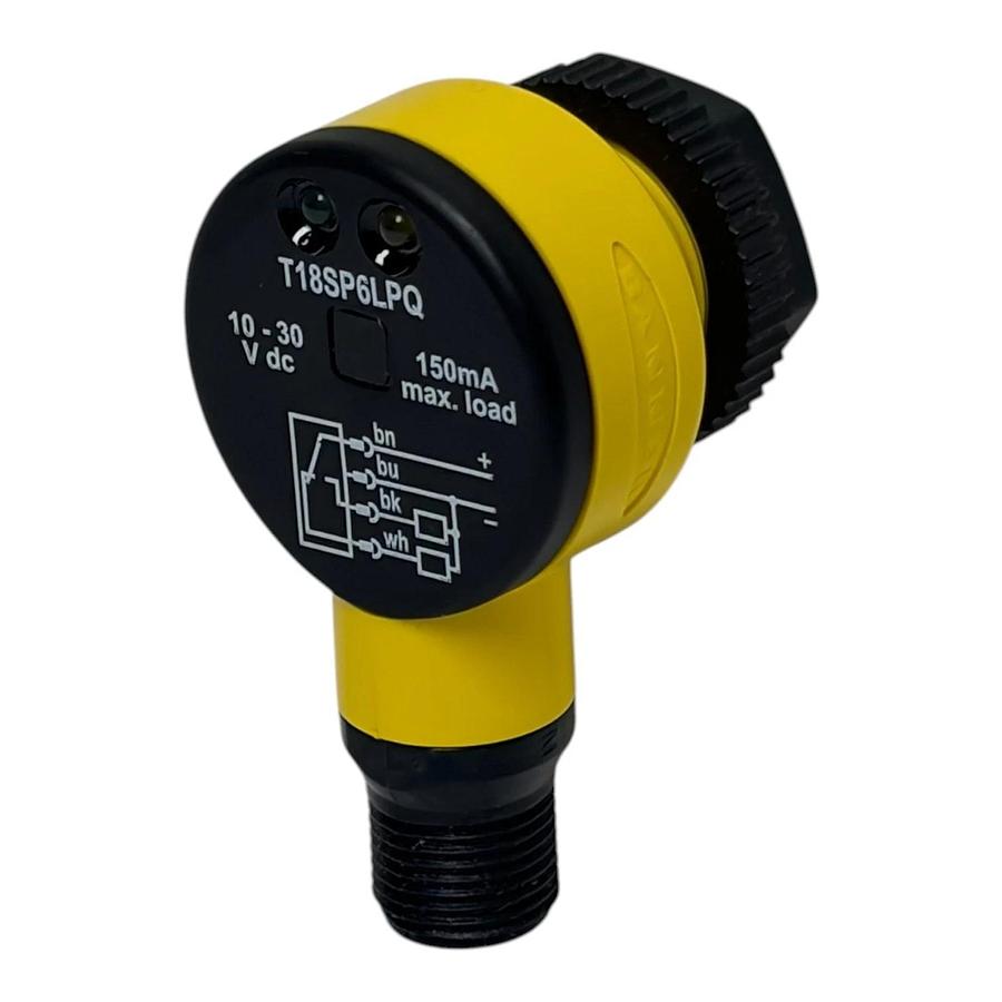 Banner Engineering T18SP6LPQ Photoelectric Sensor EZ-BEAM Switch