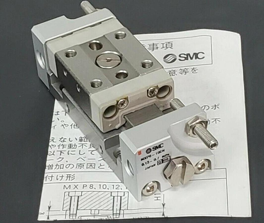 NEW SMC MXP8-10CN SLIDE TABLE CYLINDER MXP810CN