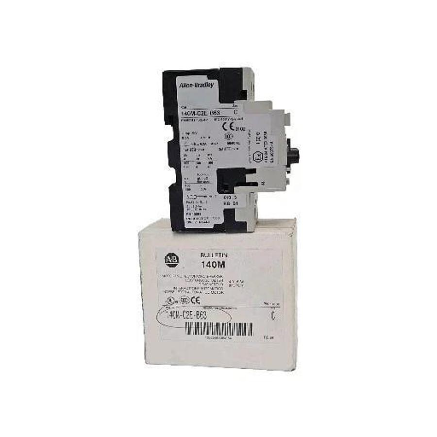 NIB ALLEN BRADLEY 140M-C2E-B63 MOTOR PROTECTOR / CIRCUIT BREAKER SER. C