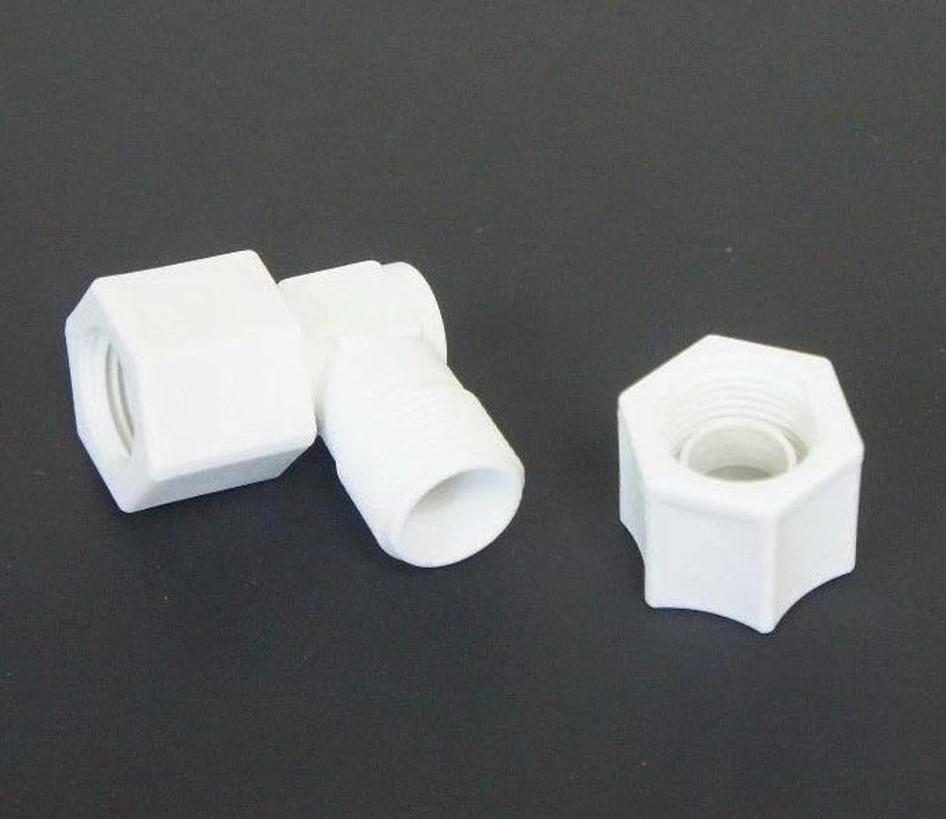 Used LOT OF 5 NEW GENERIC 5016K156 ELBOWS 3/8" MALE X 3/8" TUBE