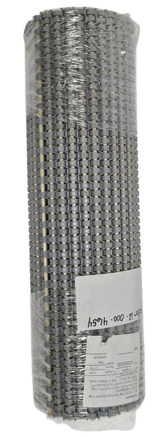 NIB HABASIT BELT M1220 FLAT TOP POLYPROPYLENE GRAY RODS 1346MM LONG 450MM WIDE