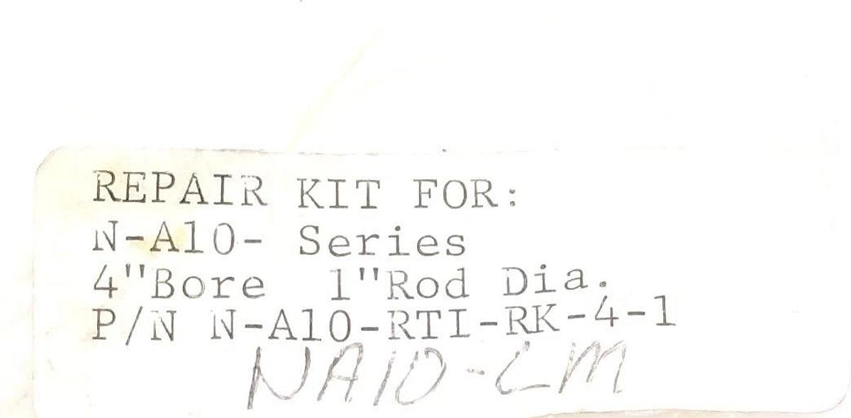NEW GENERIC N-A10-RTI-RK-4-1 REPAIR KIT 4'' BORE 1'' ROD DIA.