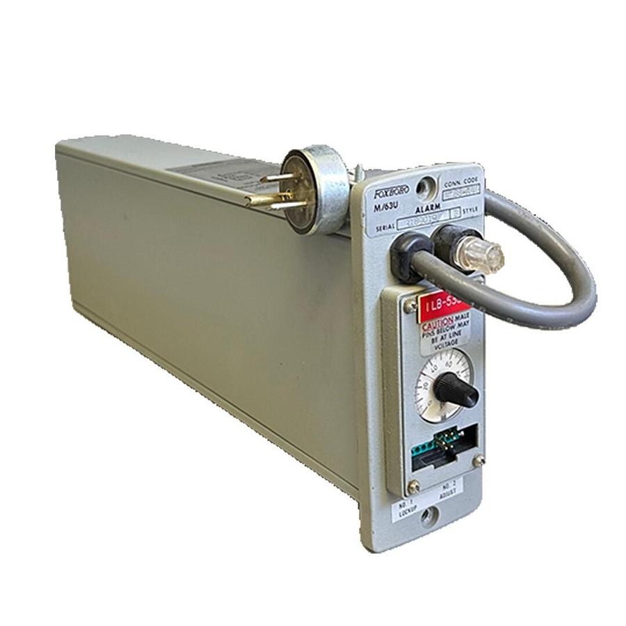 Used FOXBORO 63U-EC-OHAA-F / 63UECOHAAF ALARM MODULE FOR HI-LINE SYSTEM 1LB-539B