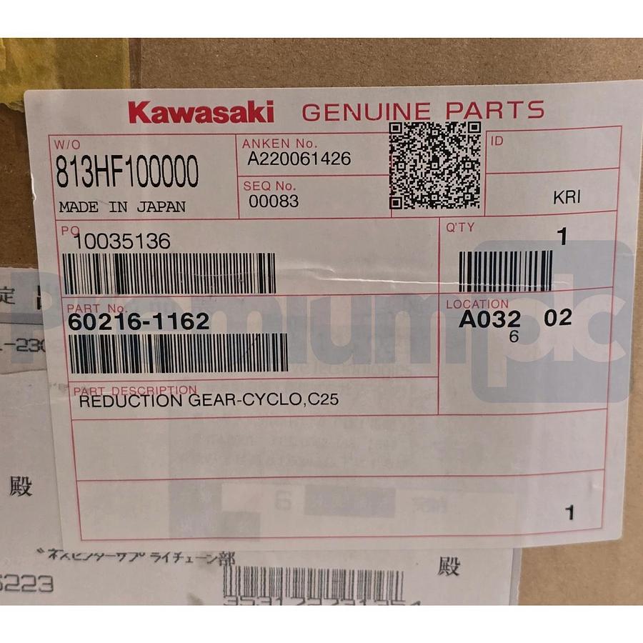 Kawasaki 60216-1162 RS20N JT3/RS50N JT4 Axis Robot Reduction Gear Cyclo C25 NSMP