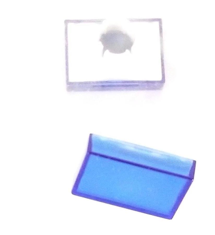 LOT OF 2 NEW OMV 068900703 TRANSP. COVER 51-903 BLUE NUCLET