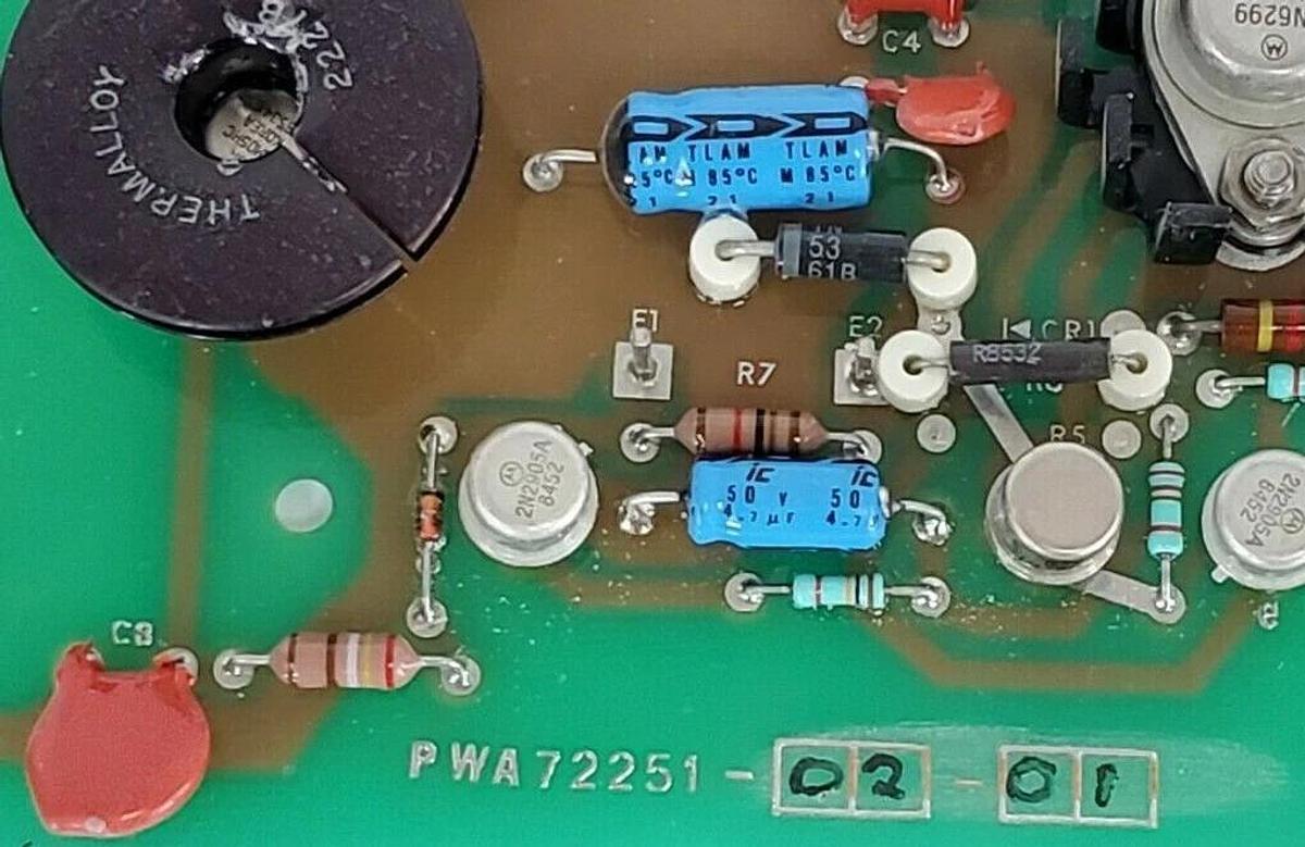 Used BENTLY NEVADA PWA-72252-04P CIRCUIT BOARD PWA 72251-02-01, 72252-04P