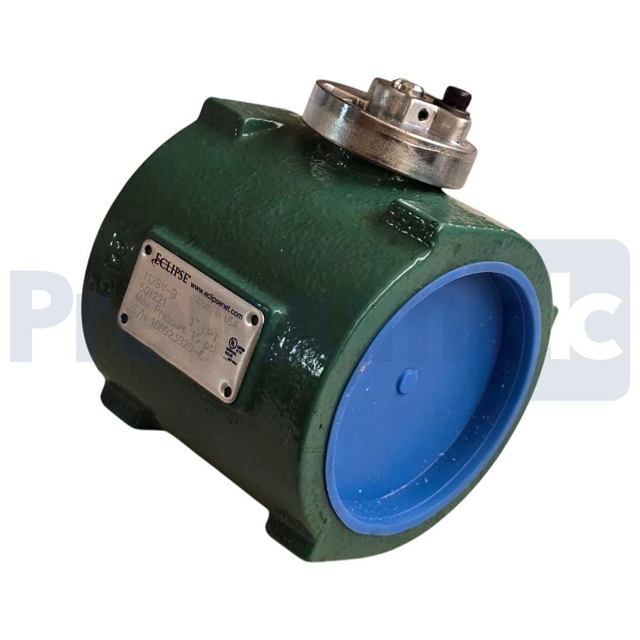 Used Honeywell Eclipse 112BV-B 3" NPT Full Port Manual Control Butterfly Valve 501221