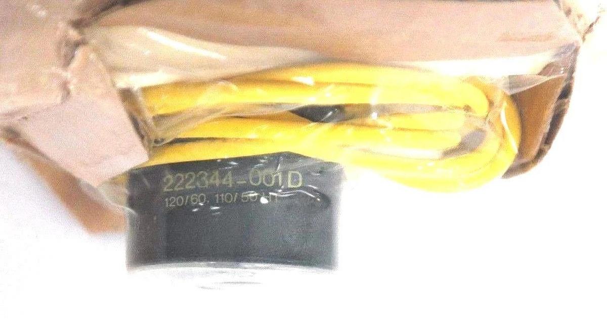 Used NIB MDT BIOLOGIC COMPANY 58693 REPLACEMENT SOLENOID COIL 110/120V 222344-001D