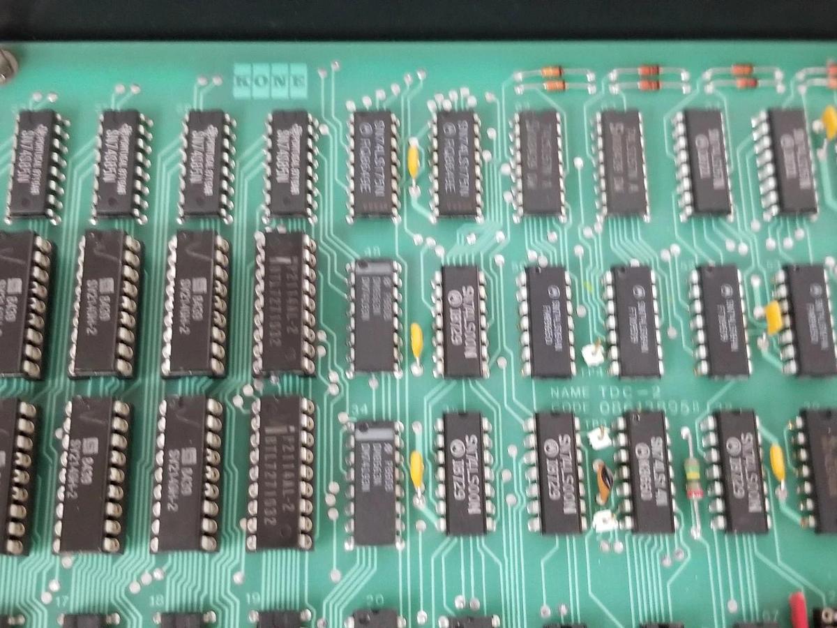 Used KONE INSTRUMENTS 920140 TDC-2 TREND OUT BOARD 1.04 741 08172 HOJ 08613895B