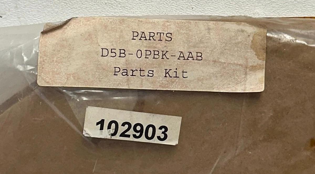 MULTIVAC D5B-0PBK-AAB / D5B0PBKAAB OEM 3'' BPR REPAIR KIT VLV-KAY PRESSURE NSNP