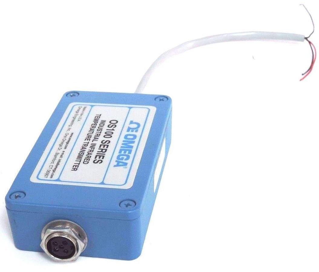 Used OMEGA OS100 SERIES INDUSTRIAL INFRARED TEMPERATURE TRANSMITTER