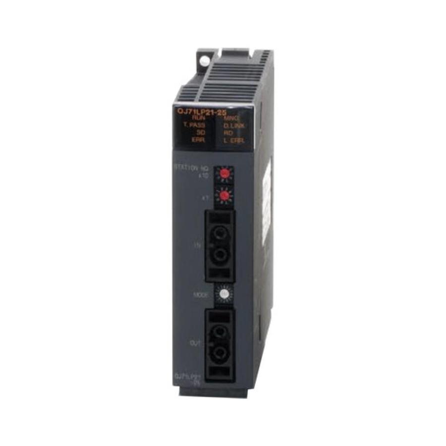 Used MITSUBISHI ELECTRIC QJ71LP21-25 MELSEC-Q QnU FIBER LINK COMMUNICATION UNIT NSMP