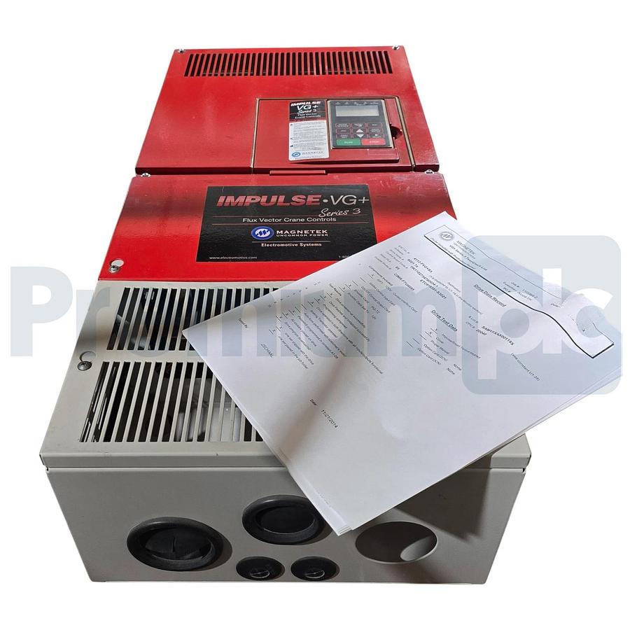Magnetek Impulse 4112-FVG+S3 VG+ Series 3 Crane Inverter Drive 75HP CIMR-F7U4055