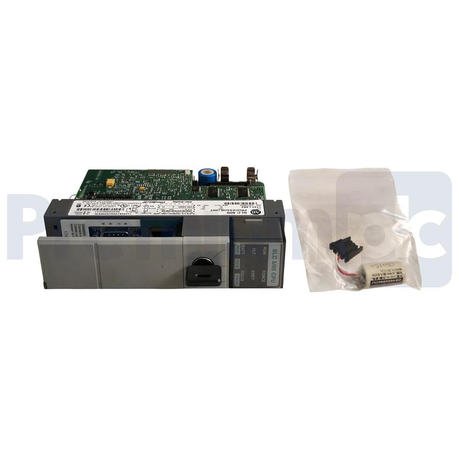 Used Allen Bradley 1747-L552 /C SLC 500 5/05 32k Controller EtherNet/IP Rev. C USPI
