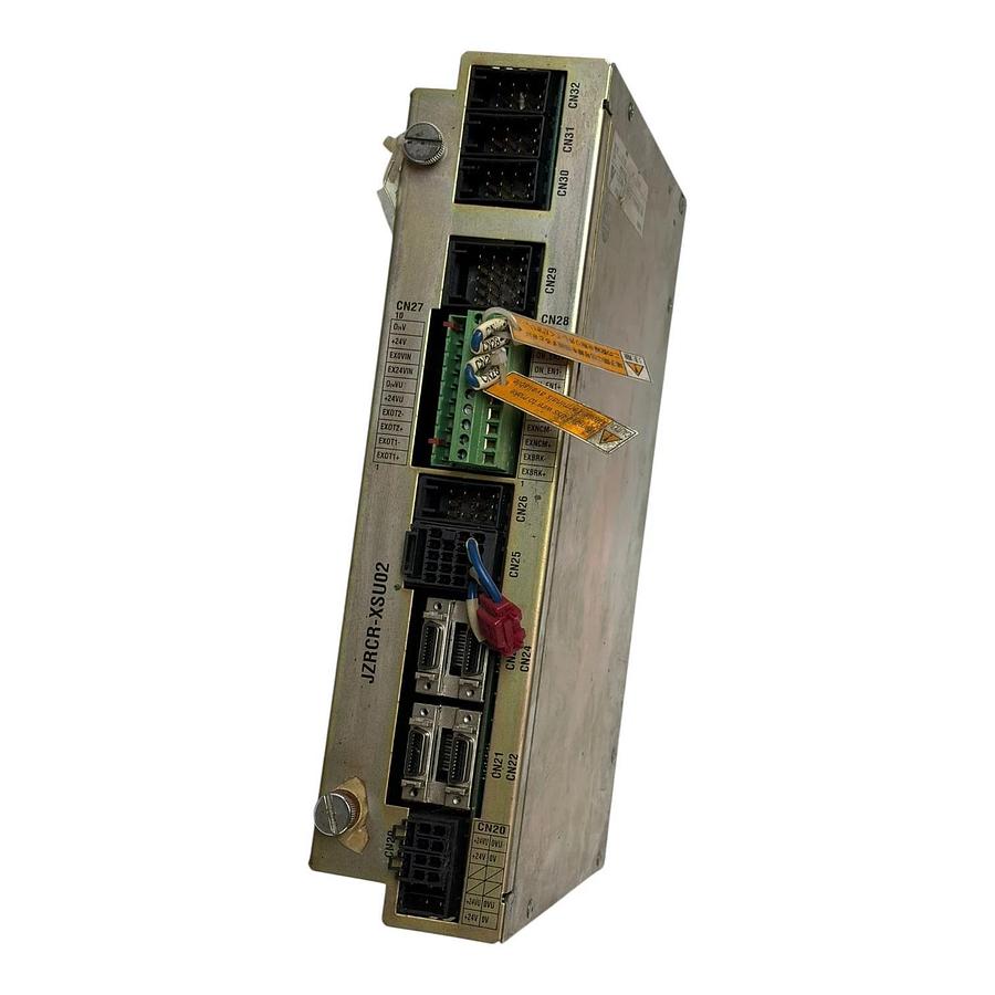 Used Yaskawa Electric JZRCR-XSU02 Motoman XRC Robot Servo Controller Power Module.
