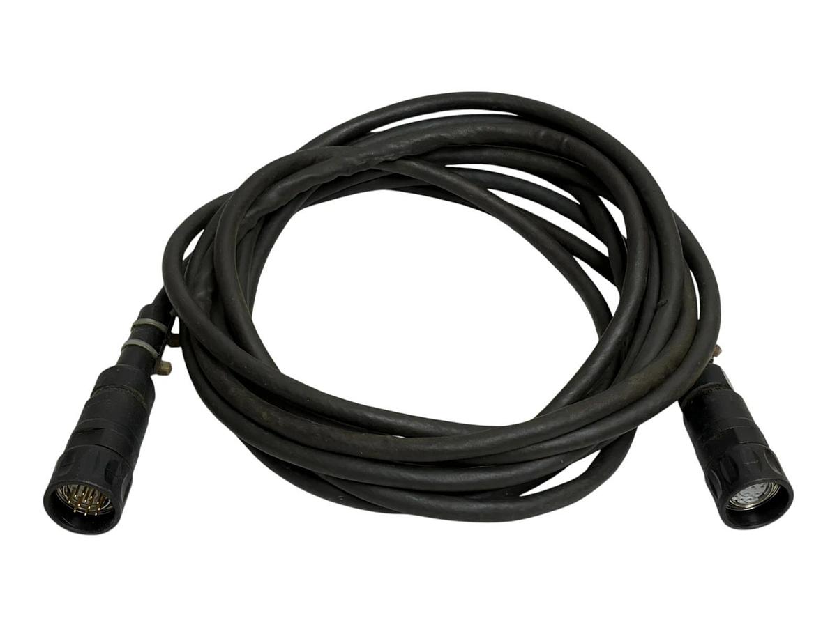 Used Heidenhain ID 296467-05 CNC Connecting Cable 12-Pin Male to 12-Pin Female