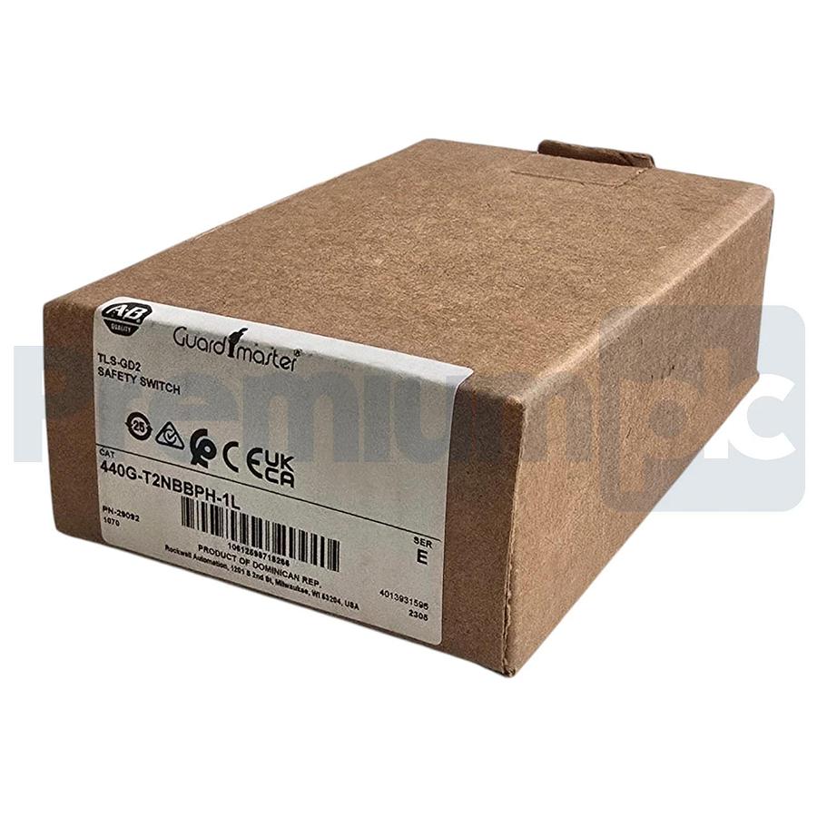 Opened Pre-Owned Allen Bradley 440G-T2NBBPH-1L Guardmaster TLS-GD2 Safety Switch