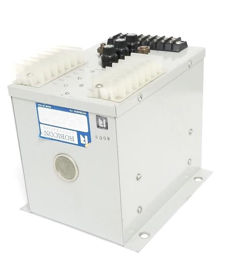 Used ROBICON CORP. 304-046-3 SCR GATE TRIGGER UNIT 480V, 60HZ, 3040463