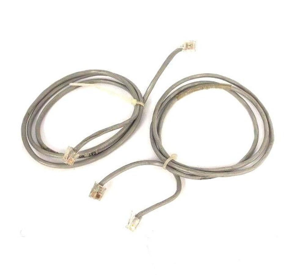 Used LOT OF 2 ALLEN BRADLEY 1771-CT I/O CHASSIS CABLES FOR 1771-P4S, 1771CT