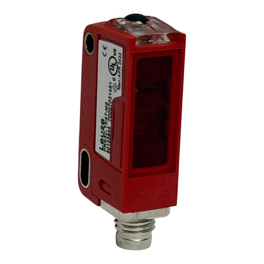 Leuze Electronic PRK3C.T3/4T-M8 Retro-Reflective Photoelectric Sensor - NSNP