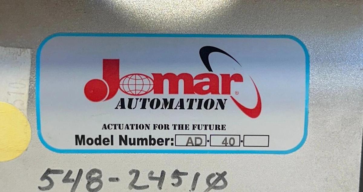 JOMAR AUTOMATION YT-1000RDm532S00 / AD-40 E/P POSITIONER / ACTUATOR 4-20mA NSNP