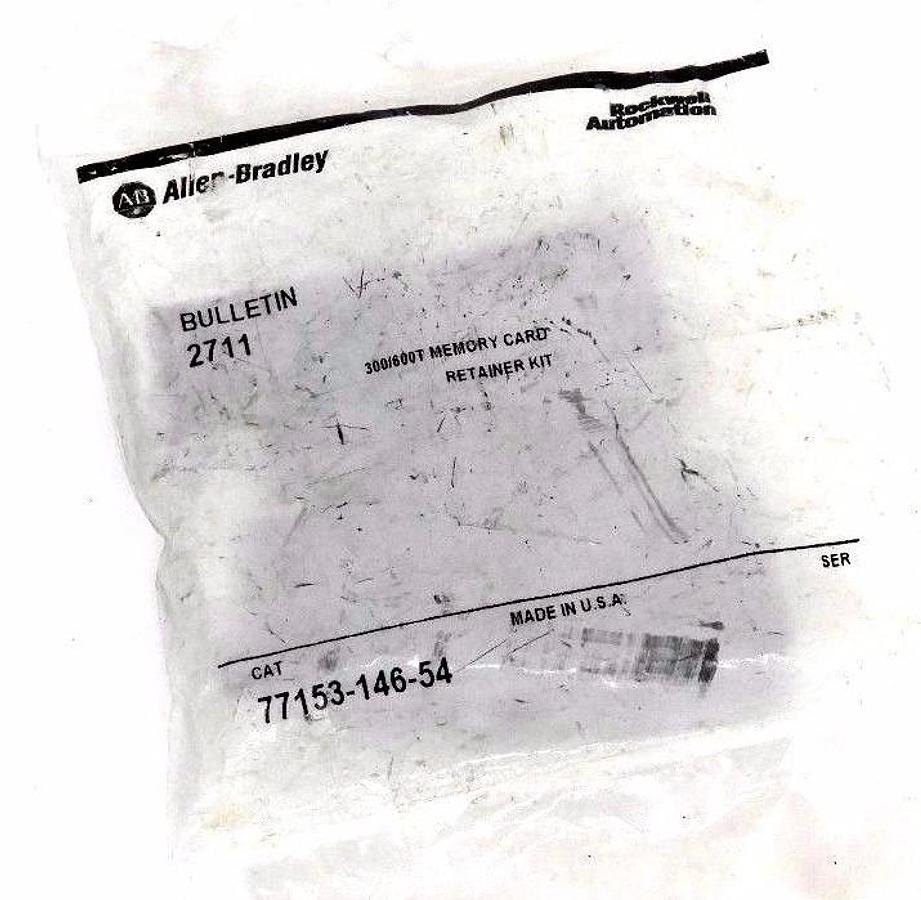 Used NEW ALLEN BRADLEY 77153-146-54 MEMORY CARD RETAINER KIT 7715314654