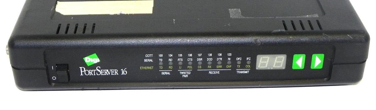 Used DIGI 50000260-02 PORTSERVER 16 5000026002