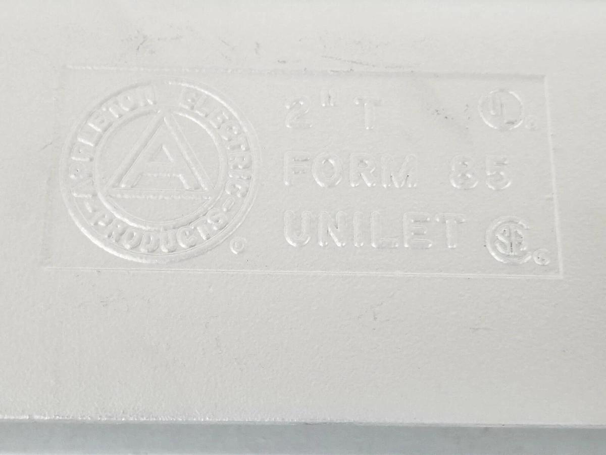 Used NIB APPLETON T200-A 2'' ALUMINUM FOR 85 UNILETS T200A