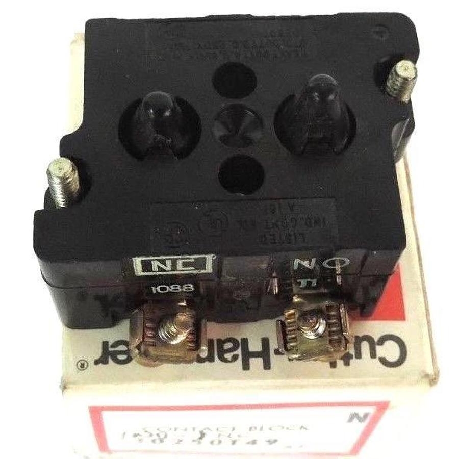 Used NIB CUTLER-HAMMER 10250T49 CONTACT BLOCK 2NC 600VAC 600VDC