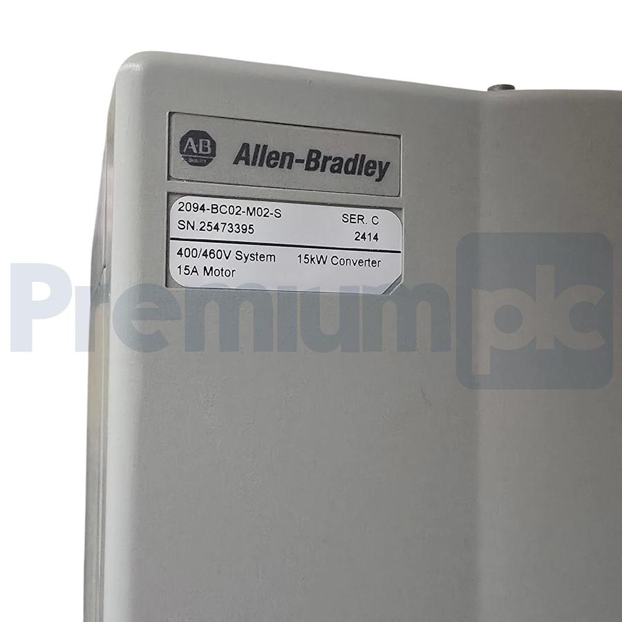 Used Surplus Allen Bradley 2094-BC02-M02-S /C Kinetix 6000 Axis Module 15kW/15A 1.145