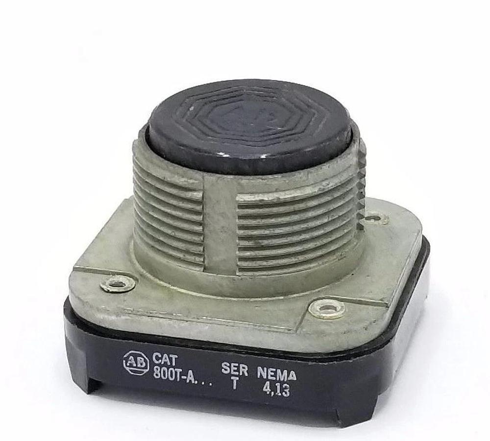 Used ALLEN BRADLEY 800T-A PUSH BUTTON SER. T BLACK