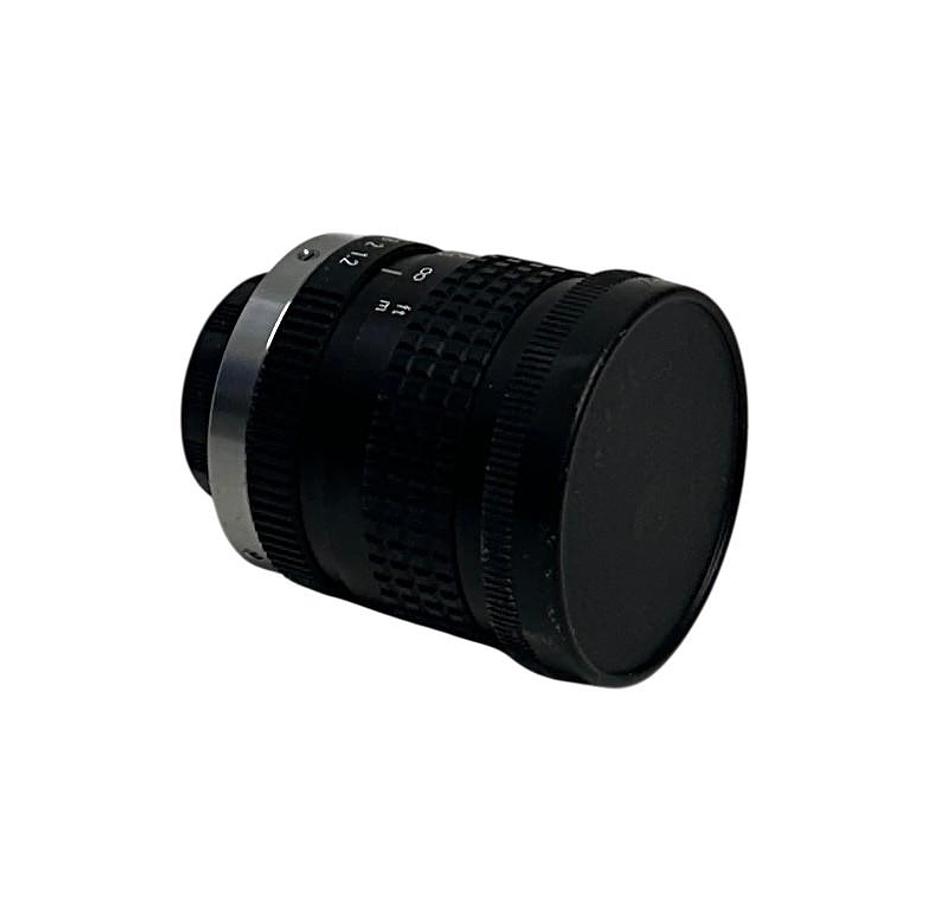Used COSMICAR 6mm TELEVISION LENS 1:1.2 RATIO OEM BLACK USNP