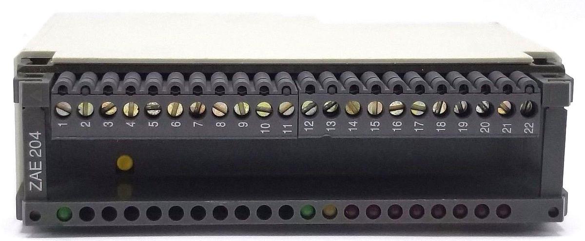 Used AEG MODICON ZAE204 COUNTER MODULE ZAE 204, 6728-042.274926