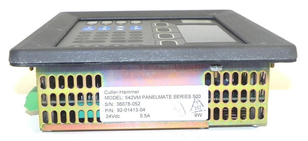 Used CUTLER HAMMER 92-01413-04 PANELMATE SERIES 500 IDT 542VM 920141304