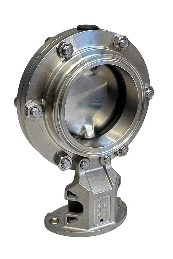 Used GEA GEA-7 3'' PN10 AISI 316L 788 FLANGE BUTTERFLY VALVE DN25-100 1''-4'' OD USNP