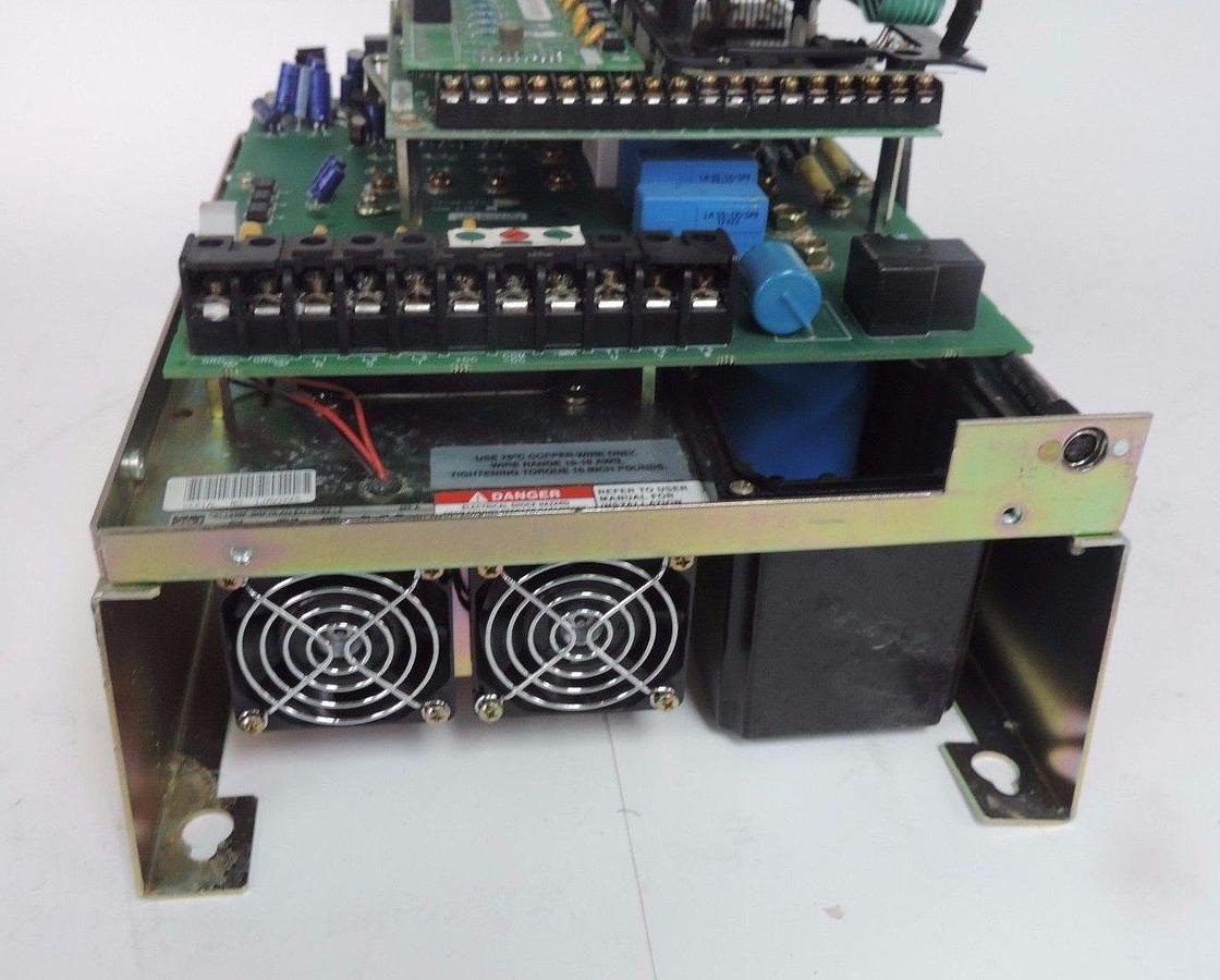 Used ALLEN BRADLEY 1336F-BRF75-AN-EN-HCS2-L5 DRIVE 5.5HP SER. A 1336FBRF75ANENHCS2L5