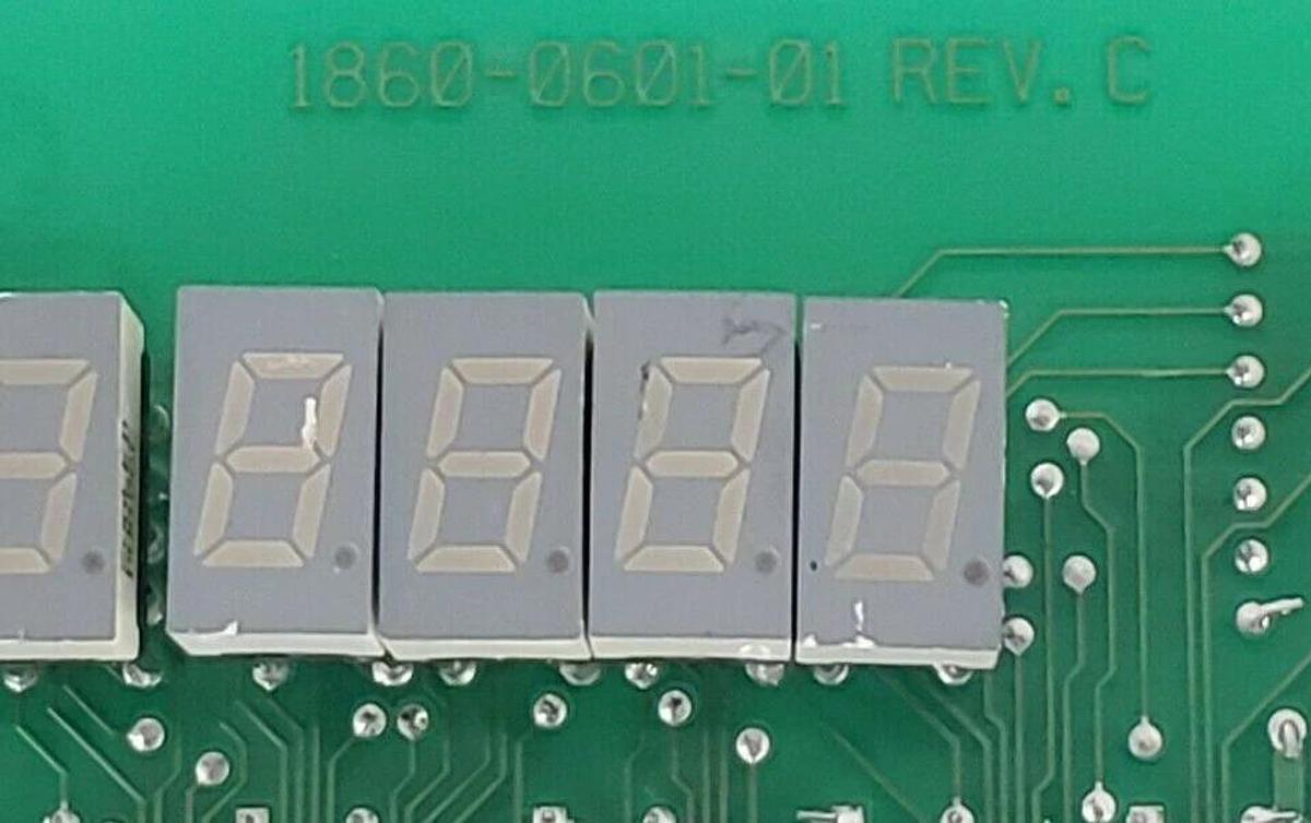 Used TELEDYNE MONITOR LABS 1860-0600-01 PCB CIRCUIT BOARD 1860060101 REV. C