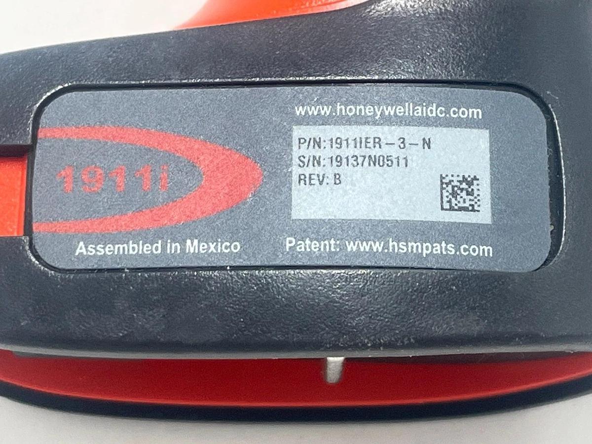 Used HONEYWELL 1911iER-3-N Ultra-Rugged Wireless 1D/2D Barcode Scanner Extended Range