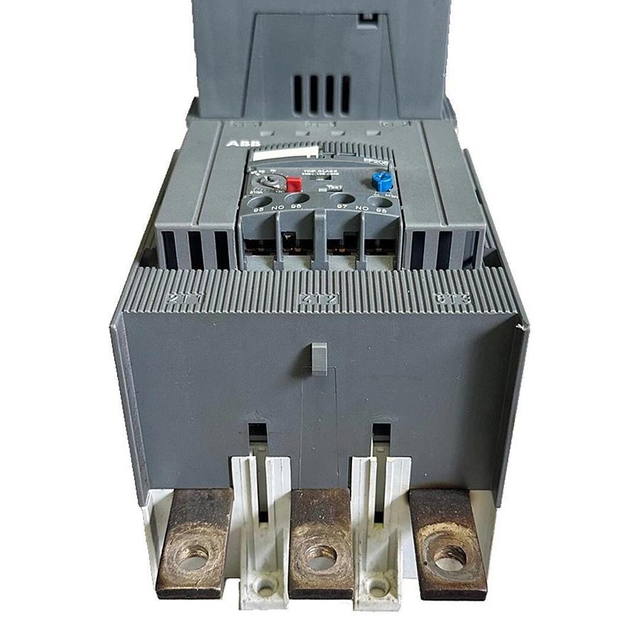 Used ABB A185-30 / A18530 CONTACTOR 275A 1000V 3-POLE W/ ABB EF205-210 OVERLOAD RELAY
