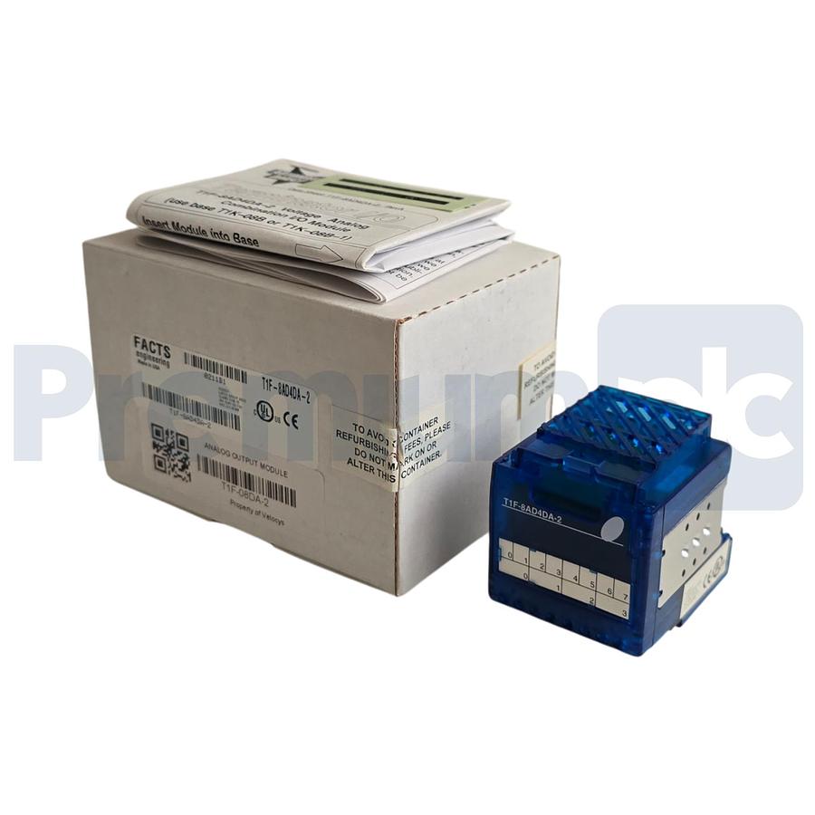 Used FACTS ENGINEERING T1F-8AD4DA-2 TERMINATOR ANALOG I/O MODULE 8CH/IN 4CH/OUT NSMP