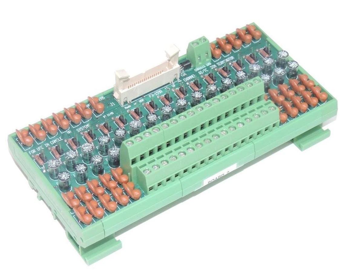 Used NIB SAGIAN 159 16-CHANNEL TC/AI REMOTE DIN TERMINATION PANEL PN-159A