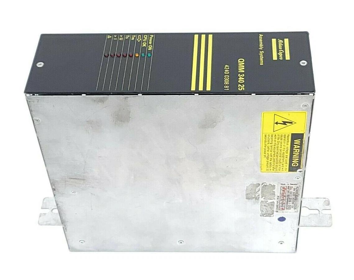 Used ATLAS COPCO QMM34025 SERVO CONTROLLER 4240030881-0006 P5