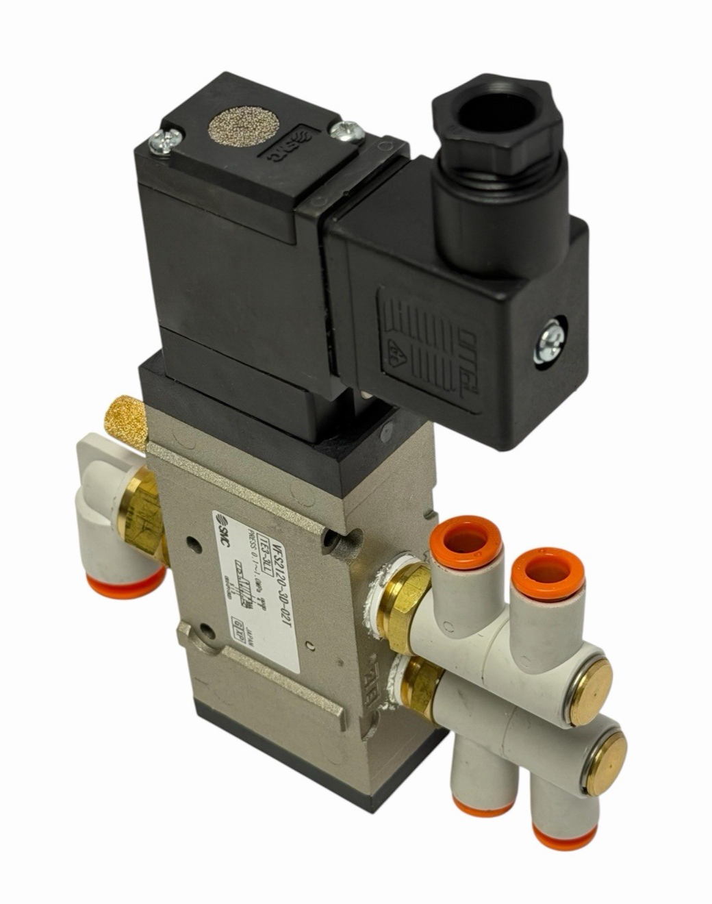 Used NEW SMC VFS2120-3D-02T SOLENOID VALVE VFS21203D02T 5-PORT 1/4 PORT SIZE